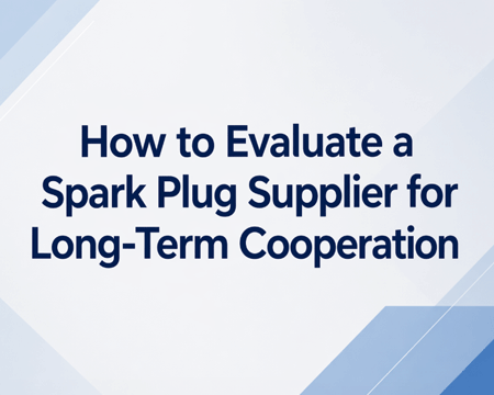 How to Evaluate a Spark Plug Supplier for Long-Term Cooperation
