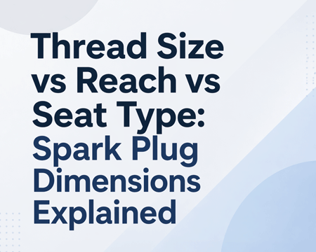 Thread Size vs Reach vs Seat Type: Spark Plug Dimensions Explained